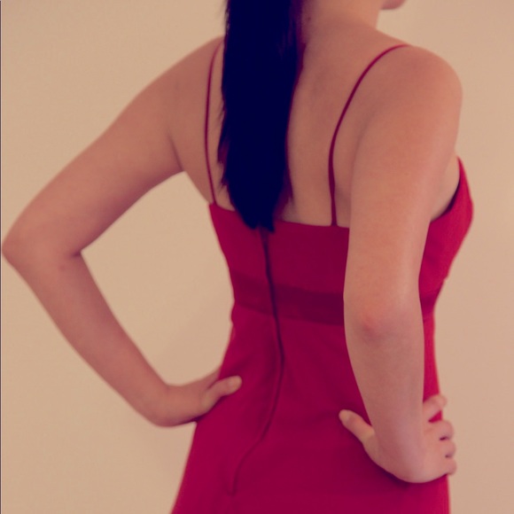 Alfred Angelo high low red dress - Picture 5 of 5